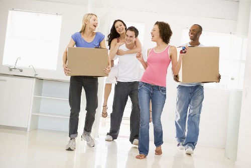 A professional moving truck in Brent ready for relocation