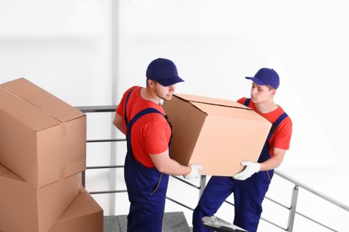 Modern office relocation service in Brent.