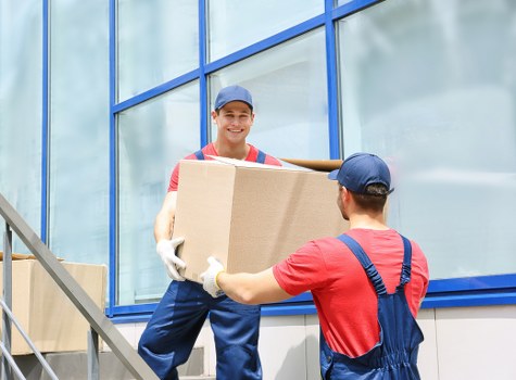 Reliable moving truck service in Brent with safety features