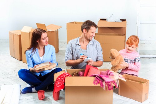 Innovative moving techniques and technology in Brent